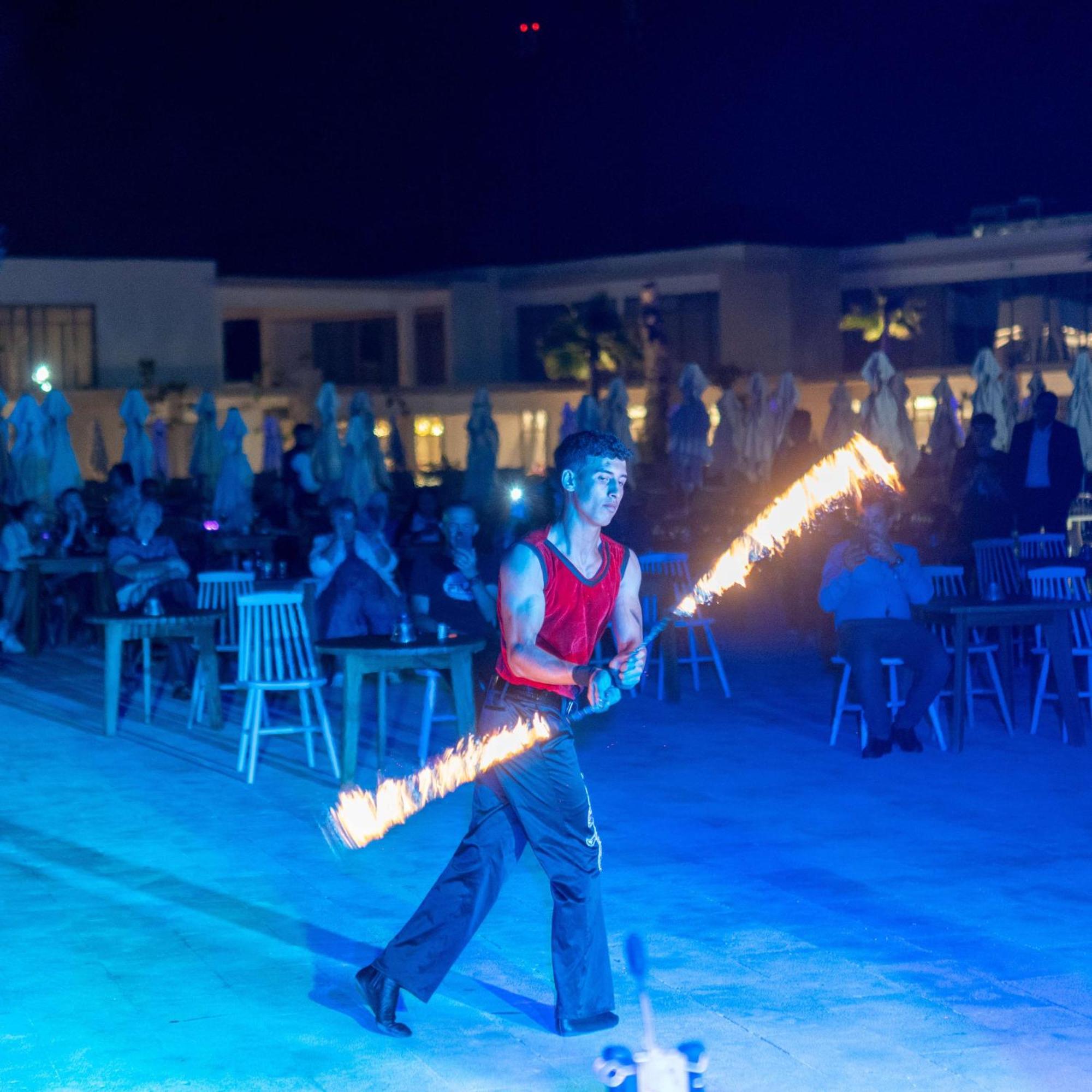 Radisson Blu Resort Al Hoceima Exterior photo Fire fan performance